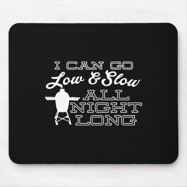 Alfombrilla De Ratón Egghead Funny Bbq Kamado Smoado Grilling Pitmaster (Frente)