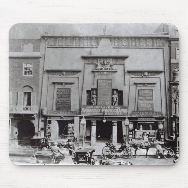 Alfombrilla De Ratón Egipcio Pasillo, Piccadilly 1895 (Frente)