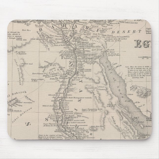 Alfombrilla De Ratón Egipto 9 (Frente)