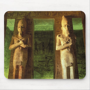 Alfombrilla De Ratón Egipto, Abu Simbel, Estatua de Ramsés II,