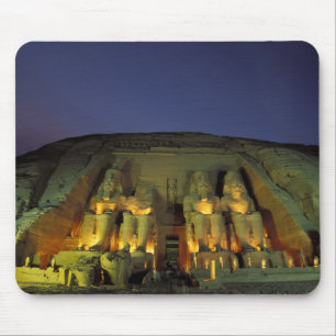 Alfombrilla De Ratón Egipto, Abu Simbel, Figuras colosales de Ramsés