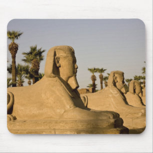 Alfombrilla De Ratón Egipto, Luxor. La Avenida de las Esfinges conduce