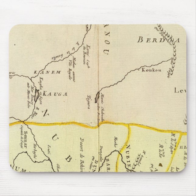 Alfombrilla De Ratón Egipto, Sudán (Frente)