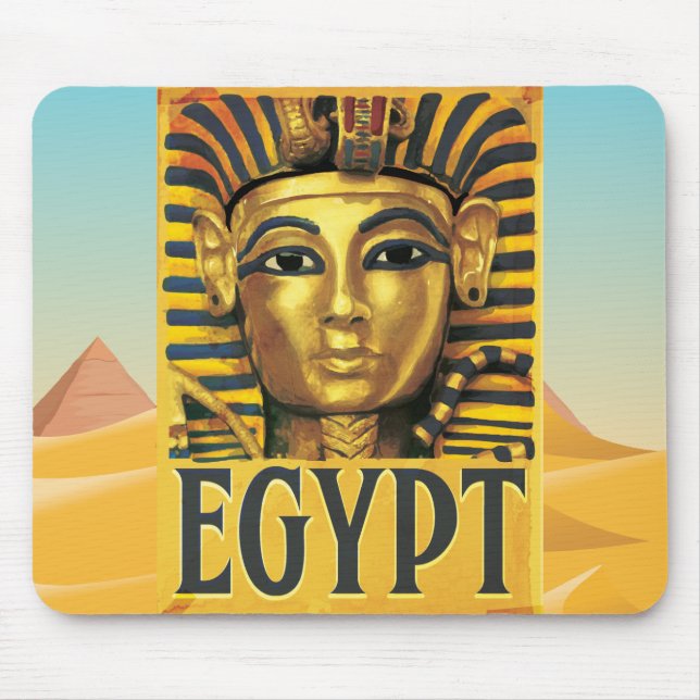 Alfombrilla De Ratón Egipto -Tutankamón (Frente)