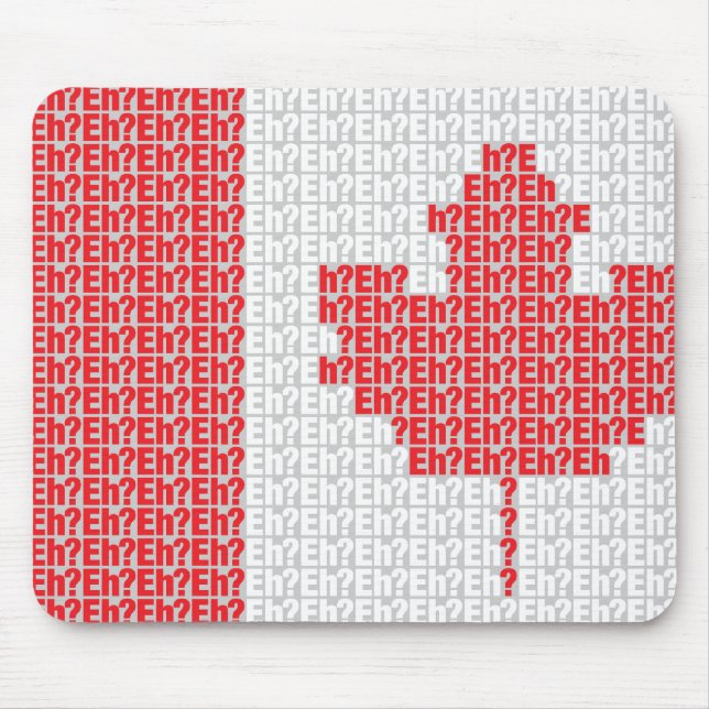 Alfombrilla De Ratón ¿Eh? Bandera Mousepad (Frente)