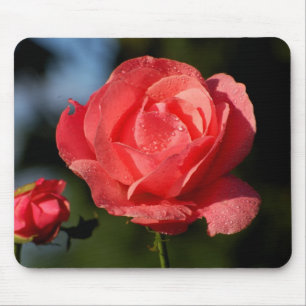 Alfombrilla De Ratón Eine Rosa für die Liebste......