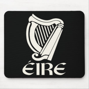 Alfombrilla De Ratón Eire Gaelic Ireland Eireann Irish Pride Harp St Pa