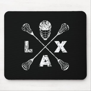 Alfombrilla De Ratón Eje cruzado Lacrosse Lax