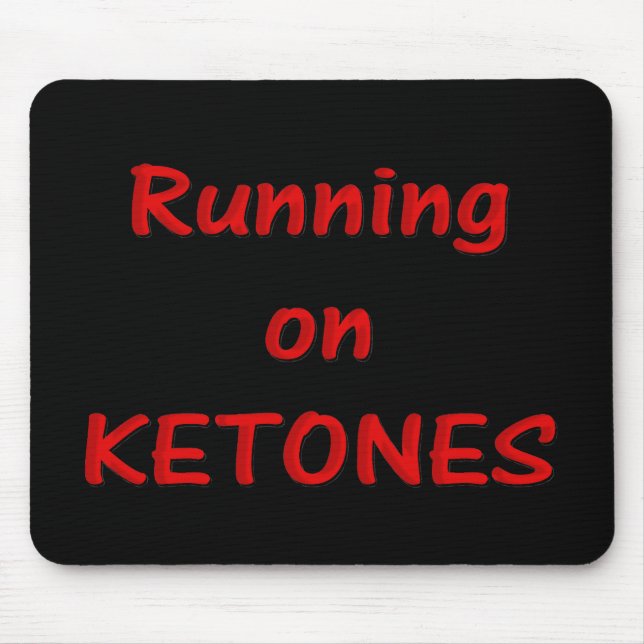 Alfombrilla De Ratón Ejecutando en Ketones (Frente)