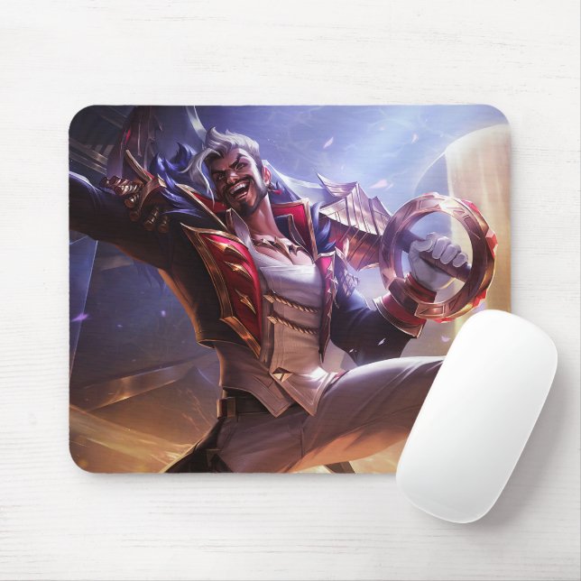 Alfombrilla De Ratón Ejecutor Gaming Mousepad | Gran daño en el ego alt (Con ratón)