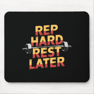 Alfombrilla De Ratón Ejercicio De Prensa De Bench Bodybuilding Fitness 
