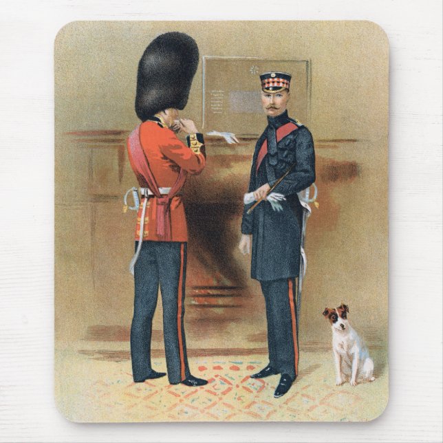 Alfombrilla De Ratón Ejército británico - los guardias escoceses (Frente)