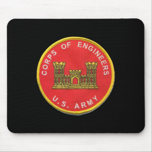 Alfombrilla De Ratón Ejército de Ingenieros de Hockey de Cohete de Hiel