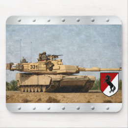 Alfombrilla De Ratón El 11mo tanque moderno del ACR M1 Abrams