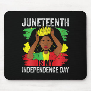 Alfombrilla De Ratón El 12 de junio africano es mi día de la independen