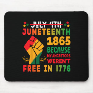 Alfombrilla De Ratón El 18 de junio celebró la libertad de los negros e