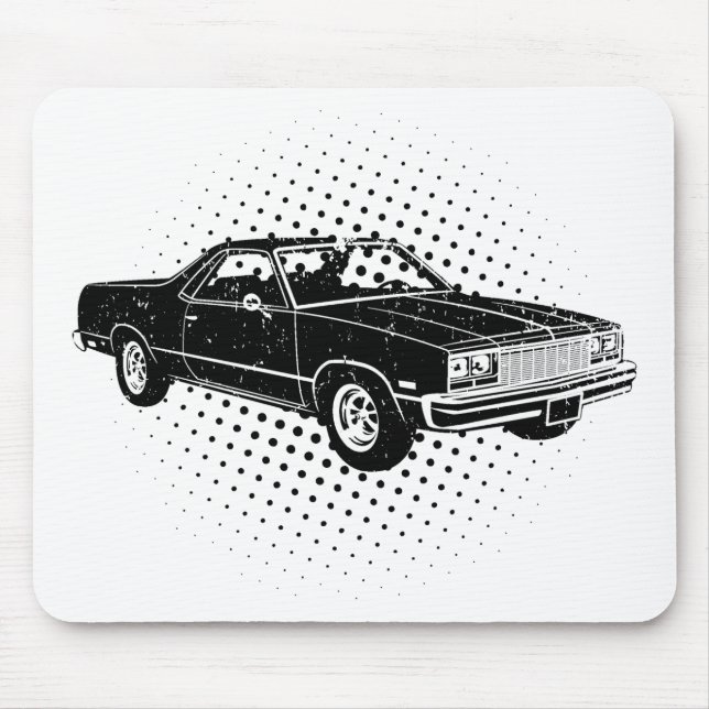 Alfombrilla De Ratón EL 1977 de Chevrolet Camino (Frente)