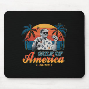 Alfombrilla De Ratón El 2025 Retro Trump Shirt Golfo De Estados Unidos