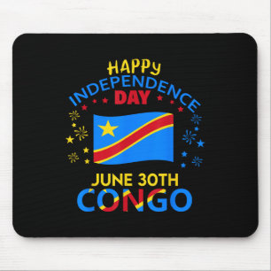 Alfombrilla De Ratón El 65º Día de la Independencia del Congo Orgullo c