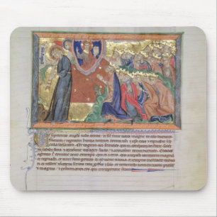 Alfombrilla De Ratón El 7mo ángel que sopla su trompeta