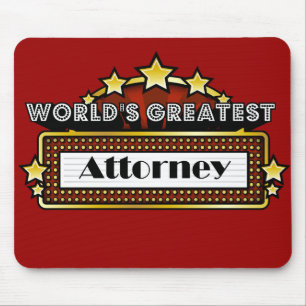 Alfombrilla De Ratón El abogado más grande del mundo