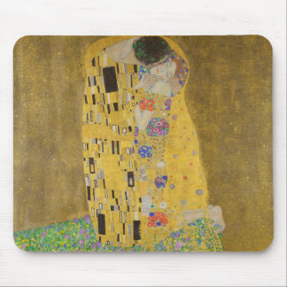 Alfombrilla De Ratón El Abrazo de los Amantes por Gustav Klimt