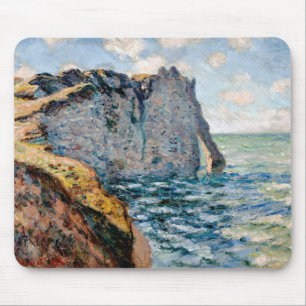 Alfombrilla De Ratón El acantilado de Aval, Monet