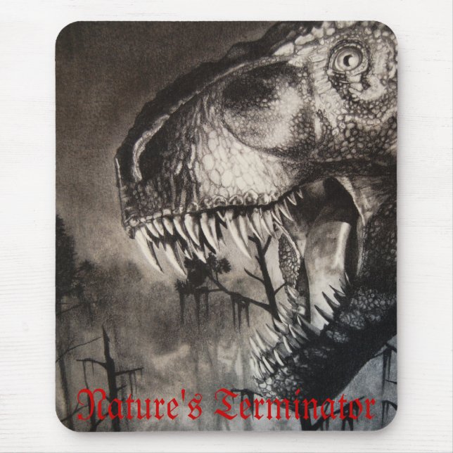 Alfombrilla De Ratón El adaptador de la naturaleza (Frente)