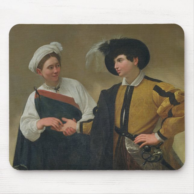 Alfombrilla De Ratón El adivino (La Buona Ventura), c.1594 (Frente)