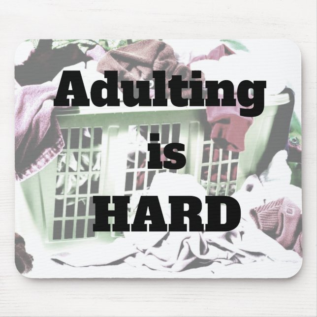 Alfombrilla De Ratón El adulto es el teclado del ratón HARD (Frente)