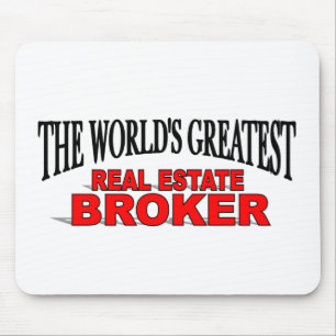 Alfombrilla De Ratón El agente inmobiliario más grande del mundo