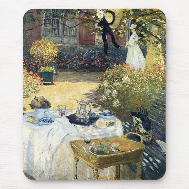 Alfombrilla De Ratón El almuerzo Claude Monet (Frente)