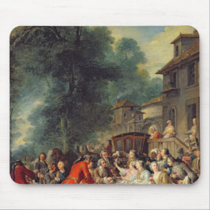 Alfombrilla De Ratón El almuerzo de la caza, 1737