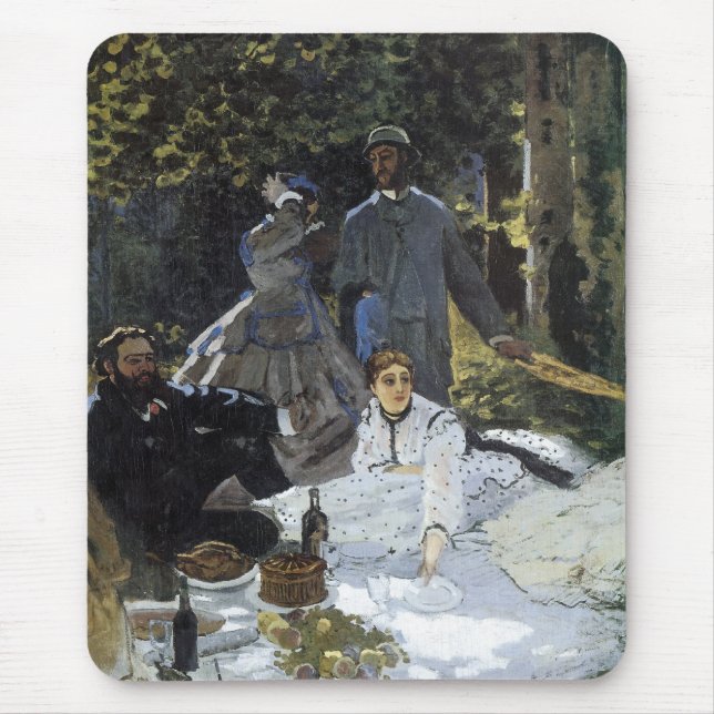 Alfombrilla De Ratón El almuerzo en la hierba (Frente)