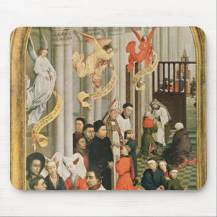 Alfombrilla De Ratón El Altarpiece de siete sacramentos