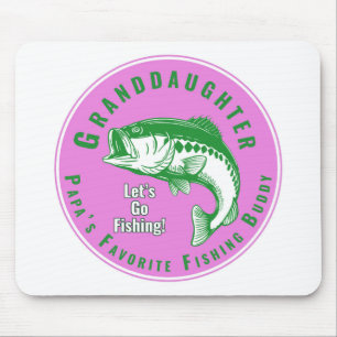 Alfombrilla De Ratón El amigo pescador favorito de papá