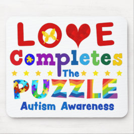 Alfombrilla De Ratón El amor completa el rompecabezas