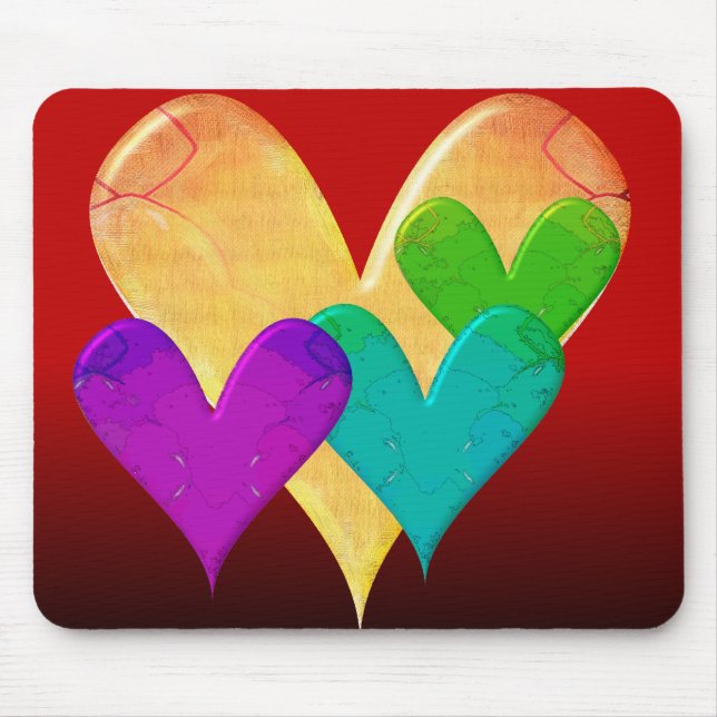 Alfombrilla De Ratón El amor de una familia (Frente)