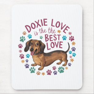 Alfombrilla De Ratón El Amor Doxie Es El Mejor Amor
