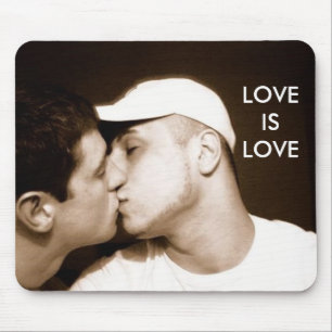 Alfombrilla De Ratón El amor es amor Mousepad