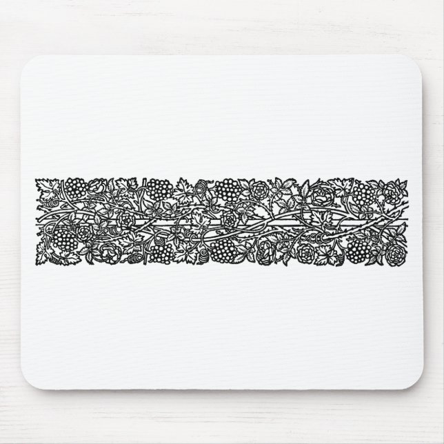 Alfombrilla De Ratón El amor es suficiente frontera (por William Morris (Frente)