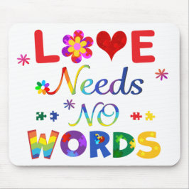 Alfombrilla De Ratón El amor no necesita palabras
