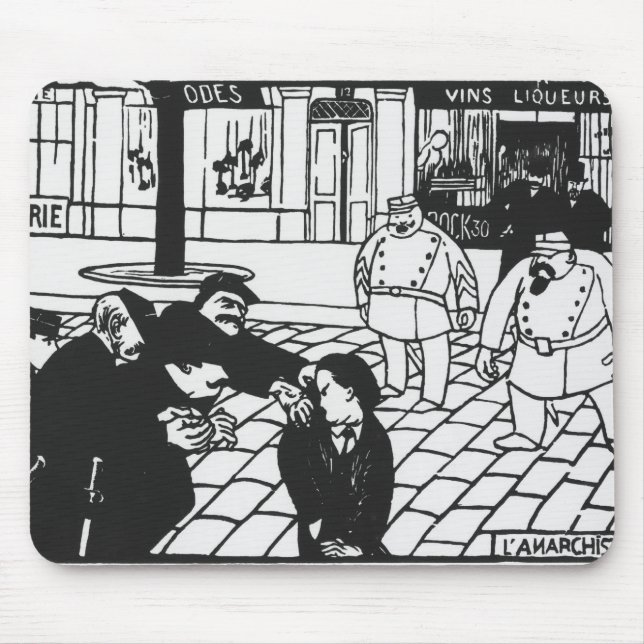 Alfombrilla De Ratón El anarquista, 1892 (Frente)