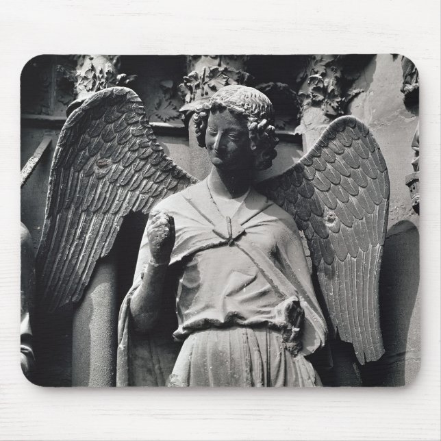 Alfombrilla De Ratón El ángel con una sonrisa (Frente)