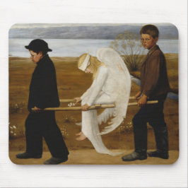 Alfombrilla De Ratón El ángel herido