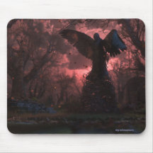 El ángel negro Mousepad