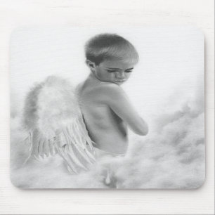 Alfombrilla De Ratón El ángel rasga Mousepad