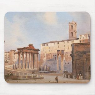 Alfombrilla De Ratón El antiguo Foro Romano (de Ippolito Caffi)