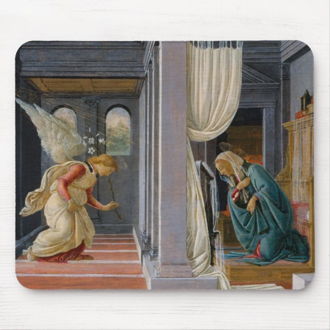 Alfombrilla De Ratón El anuncio, circa 1485 (Frente)