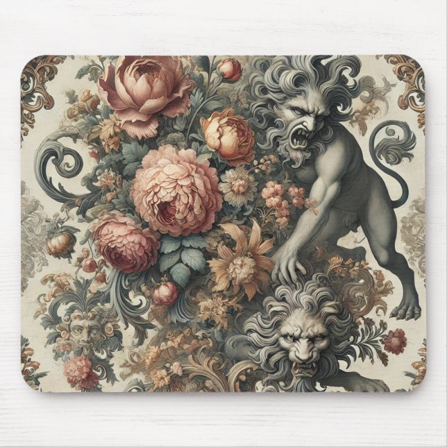 Alfombrilla De Ratón El ápice arcano - victoriano gótico (Frente)